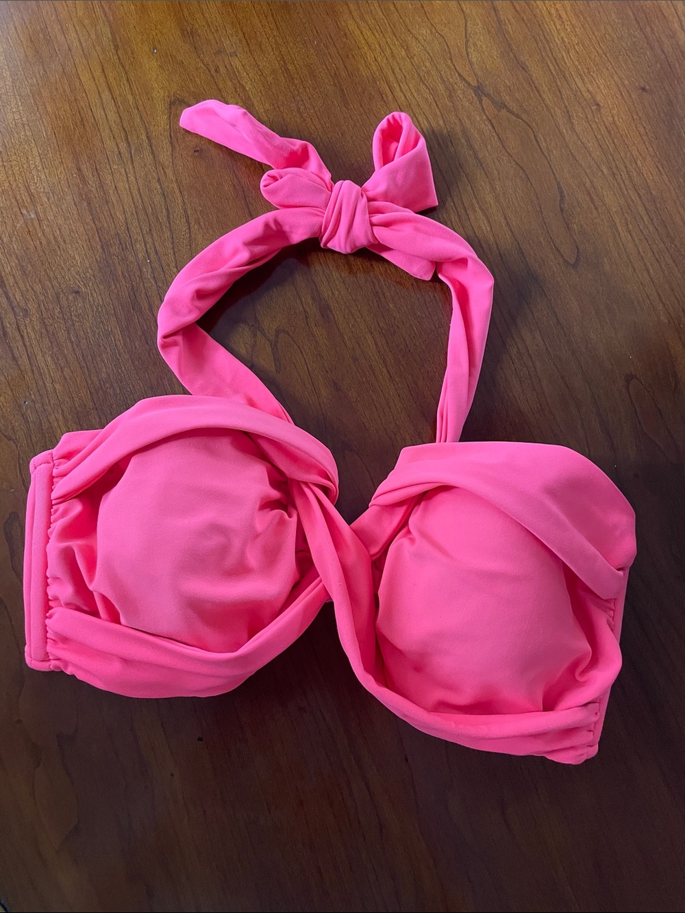 Seafolly Hot Pink Bikini Top Convertible. Wear this top several ways!